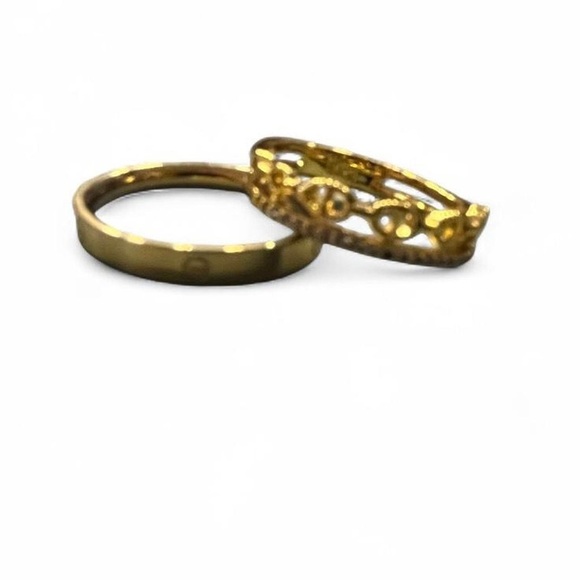18k Gold Filled Stackable Rings - Picture 5 of 5